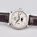 A. LANGE & SÖHNE SAXONIA ANNUAL CALENDAR REF. 330.026 WHITE GOLD BOX AND PAPERS
