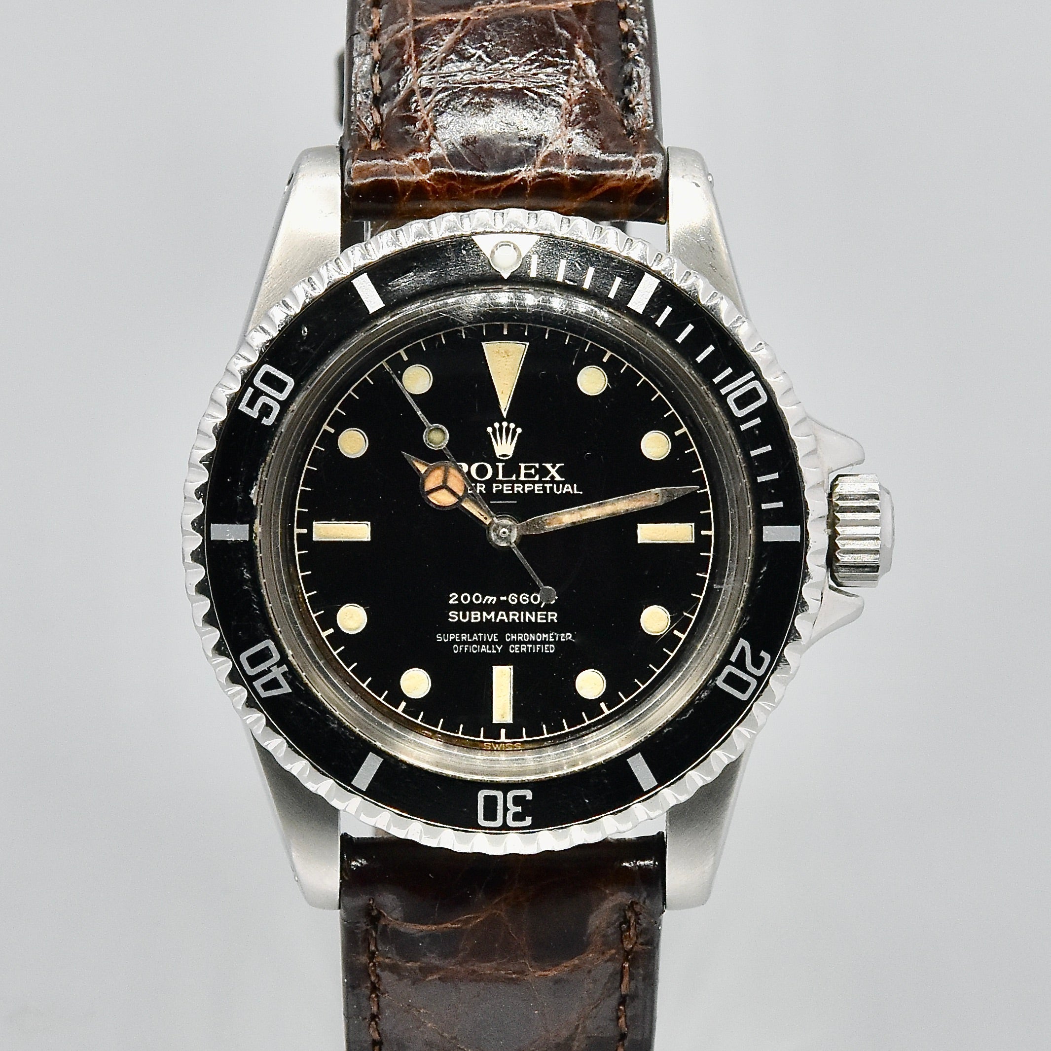 Rolex Submariner 5512 Gilt Underline and Lines – Romain Rea