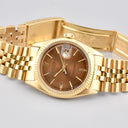 ROLEX DATEJUST REF. 1601 BROWN DIALYELLOW GOLD