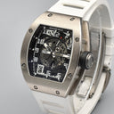 RICHARD MILLE RM010 AG WG WHITE GOLD WITH BOX