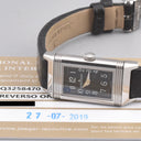 JAEGER LECOULTRE REVERSO ONE LADY'S REF. Q3258470 STAINLESS STEEL WITH PAPER
