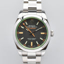 ROLEX MILGAUSS REF. 116400GV STAINLESS STEEL BOX AND PAPERS