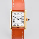 CARTIER TANK LOUIS CARTIER EXTRA PLATE REF. 96019 YELLOW GOLD