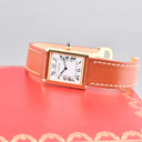 CARTIER TANK LOUIS CARTIER EXTRA PLATE REF. 96019 YELLOW GOLD