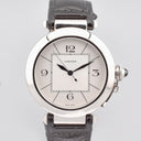 CARTIER PASHA LIMITED EDITION REF. W3019851 PALLADIUM BOX AND PAPERS
