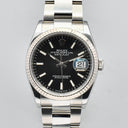 Rolex Datejust 36 Ref. 126234 Stainless Steel Box and Papers