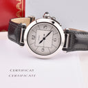 CARTIER PASHA LIMITED EDITION REF. W3019851 PALLADIUM BOX AND PAPERS