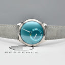 RESSENCE TYPE 9 AQUA TITANIUM BOX AND PAPERS