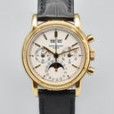 PATEK PHILIPPE PERPETUAL CALENDAR CHRONOGRAPH REF. 3970E FOURTH SERIES BOX AND EXTRACT FROM THE ARCHIVES