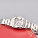 CARTIER SANTOS LADY'S REF. W20054D6 STAINLESS STEEL FULL SET