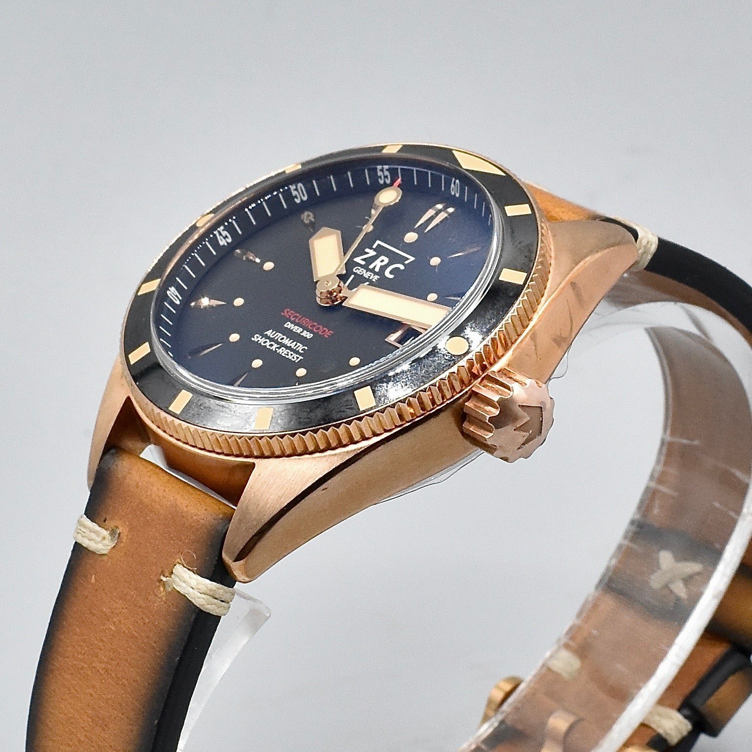 ZRC SECURICODE Diver 300 Ref. SC39463 Limited Edition Bronze Full