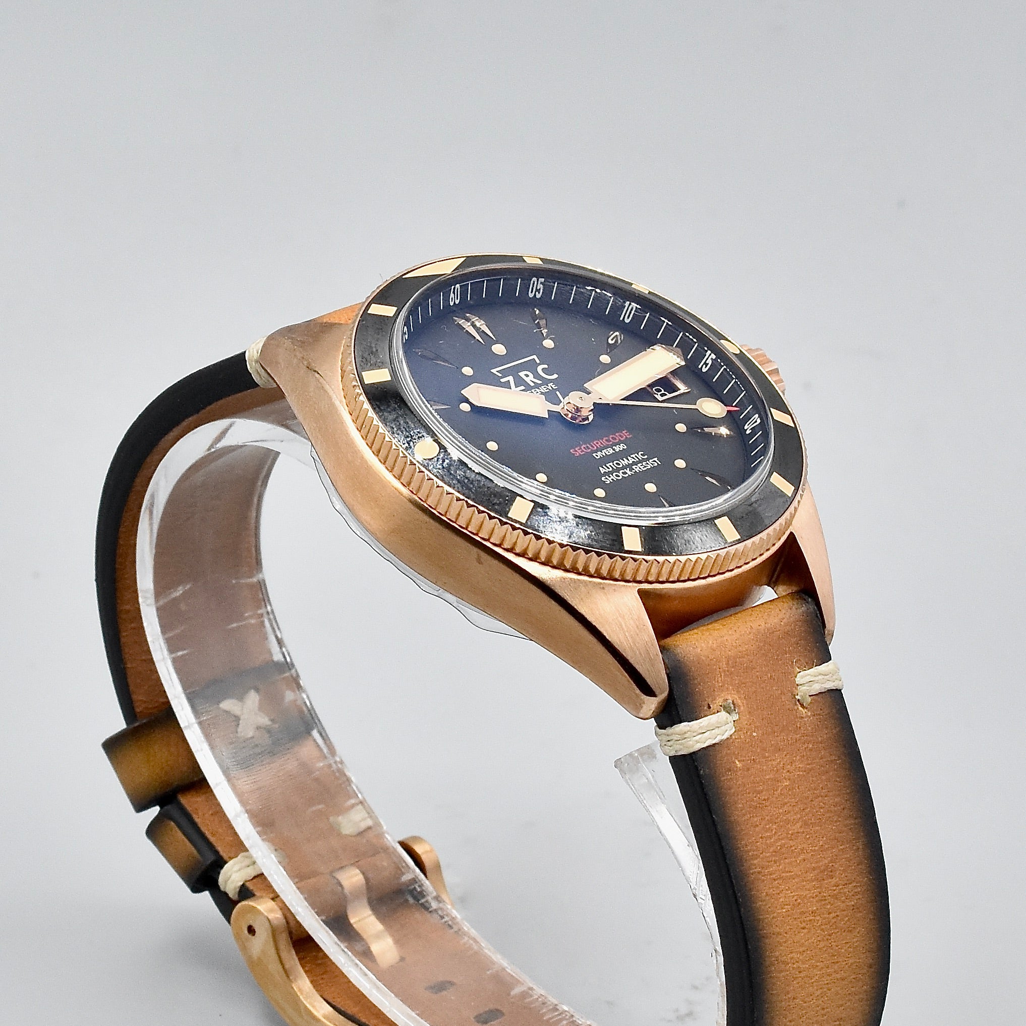 ZRC SECURICODE Diver 300 Ref. SC39463 Limited Edition Bronze Full