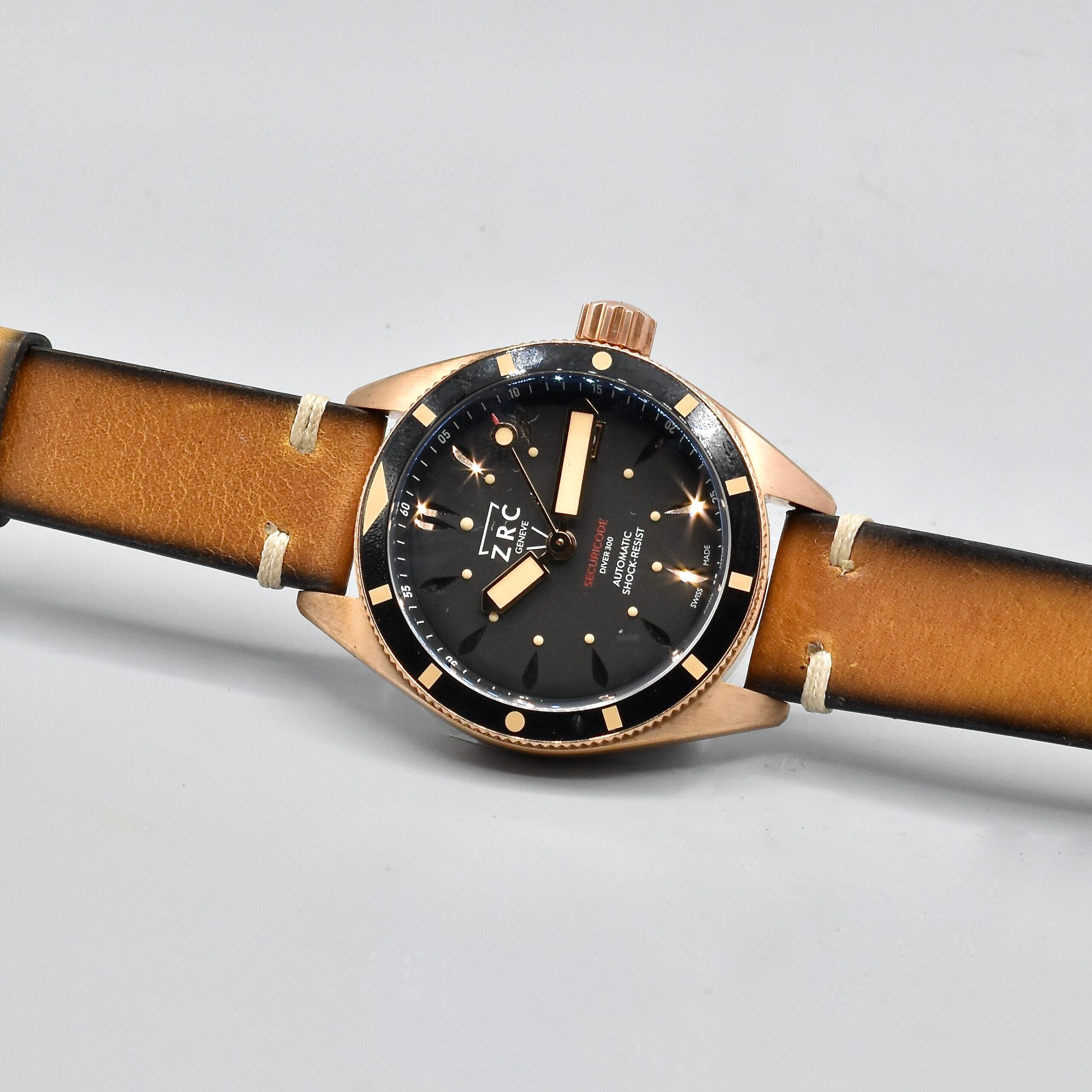 ZRC SECURICODE Diver 300 Ref. SC39463 Limited Edition Bronze Full