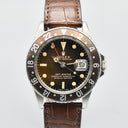 ROLEX GMT MASTER REF. 1675 GILT TROPICAL STAINLESS STEEL