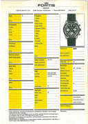 Fortis Marinemaster Ref. 8001