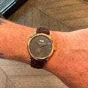 A. LANGE & SÖHNE SAXONIA AUTOMATIK REF. 315.033 PINK GOLD FULL SET