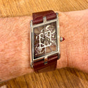 CARTIER TANK ASYMÉTRIQUE SKELETON REF. WHTA0023 LIMITED EDITION PLATINUM FULL SET