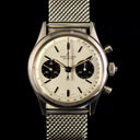 Breitling Chronograph ref. 764 Stainless Steel with extract from the archives