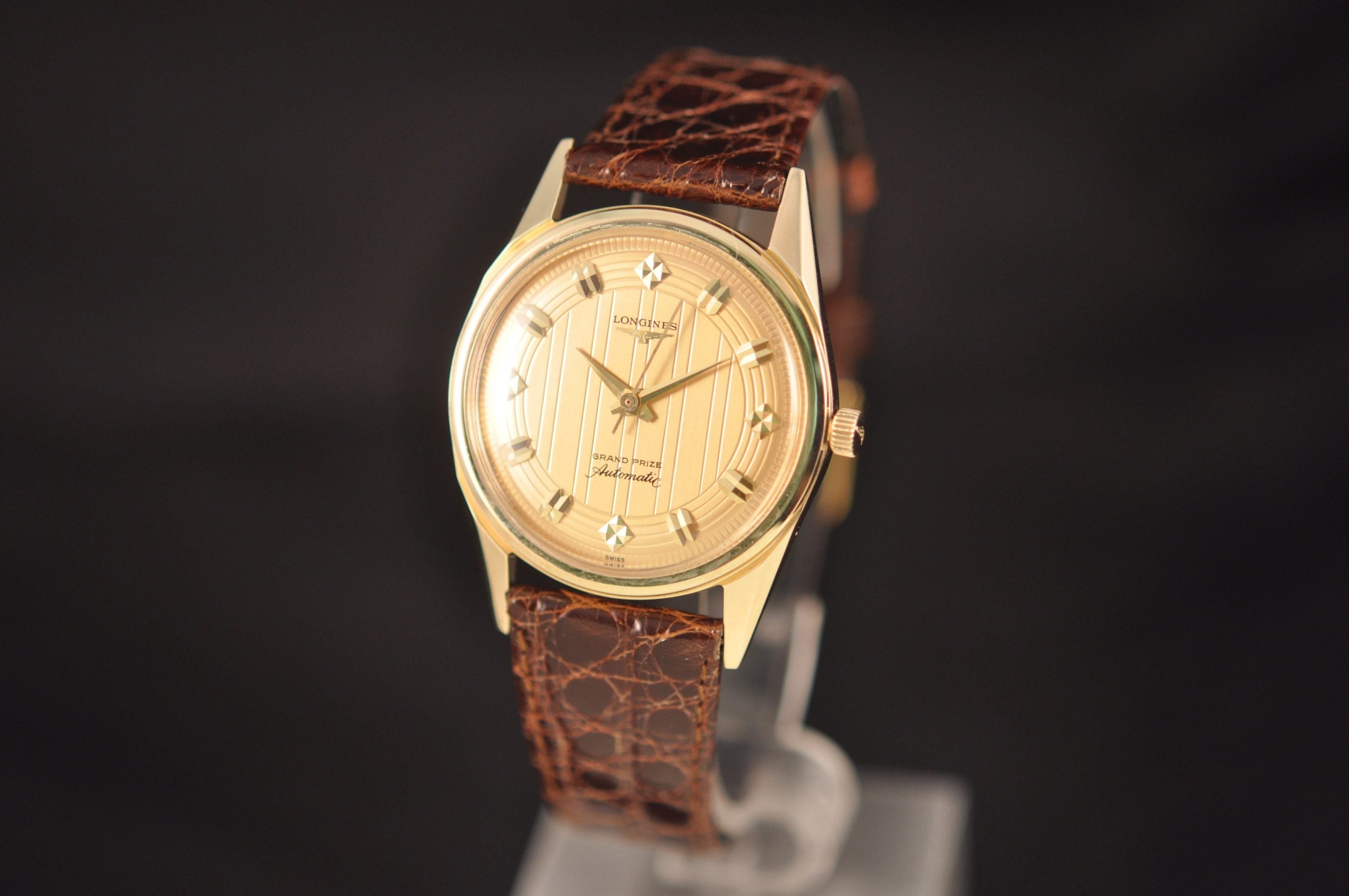 Longines Grand Prize - Rose Gold, perfect condition, year: 1960