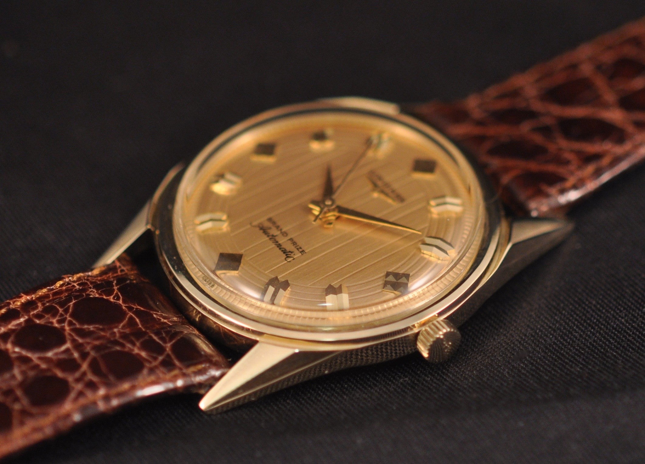 Longines Grand Prize - Rose Gold, perfect condition, year: 1960